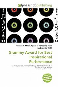 Grammy Award for Best Inspirational Performance