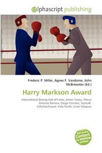 Harry Markson Award