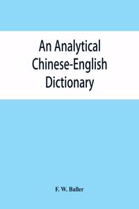 analytical Chinese-English dictionary