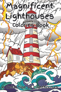 Magnificent Lighthouses Coloring Book