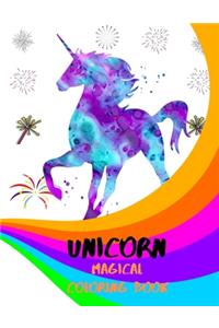 Unicorn Magical Coloring Book