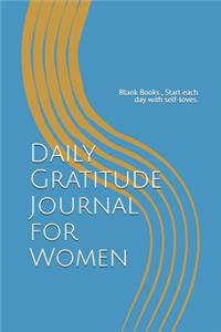 Daily Gratitude Journal for Women