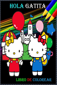 Hola Gatita Libro de colorear