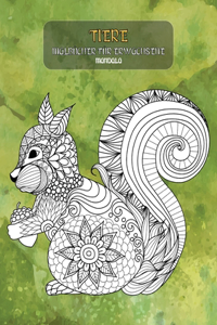 Malbücher für Erwachsene - Mandala - Tiere