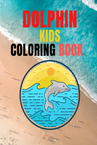 Dolphin Kids Coloring Book