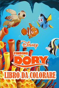 Disney Finding Dory Libro Da Colorare