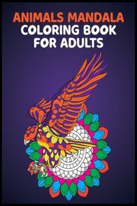 Animals Mandala Coloring Books for Adults