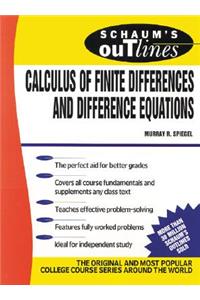 Schaum's Outline of Calculus of Finite Differences and Difference Equations