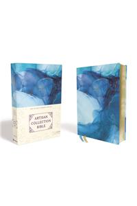 Nrsv, Artisan Collection Bible, Cloth Over Board, Blue, Art Gilded Edges, Comfort Print