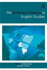 The Routledge Companion to English Studies