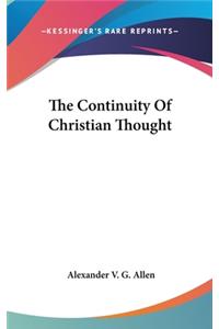 Continuity Of Christian Thought