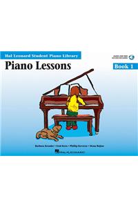 Piano Lessons Book 1 - Hal Leonard Student Piano Library Book/Online Audio: Book 1