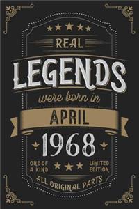 Real Legendes were born in April 1968