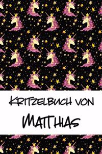 Kritzelbuch von Matthias