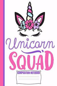 UNICORN SQUAD Composition Notebook