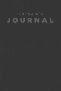 Kareem's Journal