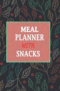 Weekly Meal Planner With Snacks