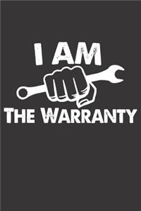 Notebook for car auto mechanic tuner and racer warranty