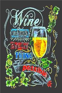 Wine Makes Every Thing Possible