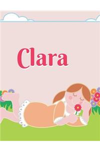 Clara Personalized Sketchbook Journal Notebook