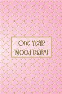 One Year Mood Diary: Undated Mood Tracker