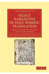 Select Narratives of Holy Women