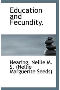 Education and Fecundity.