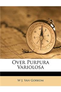Over Purpura Variolosa