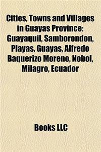 Cities, Towns and Villages in Guayas Province