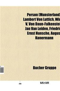 Person (Munsterland)
