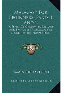 Malagasy for Beginners, Parts 1 and 2