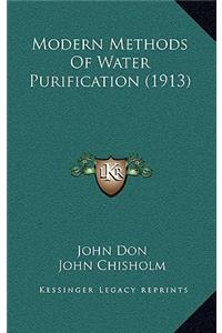 Modern Methods of Water Purification (1913)