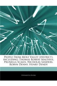Articles on People from Mole Valley (District), Including