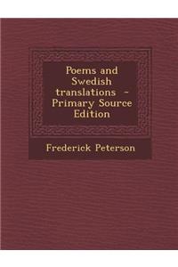 Poems and Swedish Translations