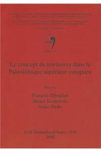 concept de territoires dans le Paléolithique supérieur européen