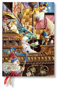 Paperblanks 2020-2021 Maiden Voyage MIDI 18-Month