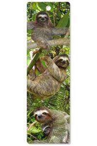 Sloths 3-D Bookmark