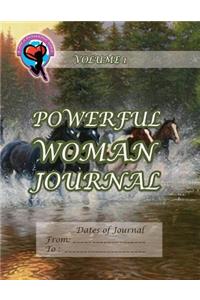 Powerful Woman Journal - Joyful Horses