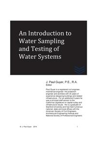 Introduction to Water Sampling and Testing of Water Systems