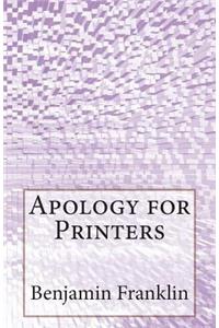 Apology for Printers