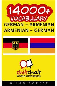 14000+ German - Armenian Armenian - German Vocabulary