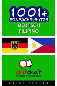 1001+ Einfache Sätze Deutsch - Filipino