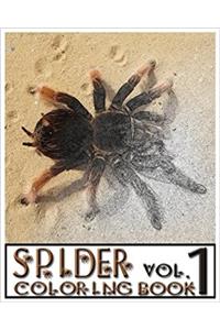 Spider Coloring Book: 1