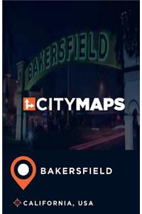 City Maps Bakersfield California, USA
