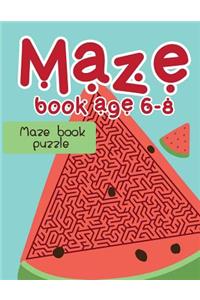 Maze book age 6-8