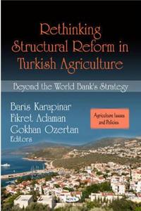 Rethinking Structural Reform in Turkish Agriculture