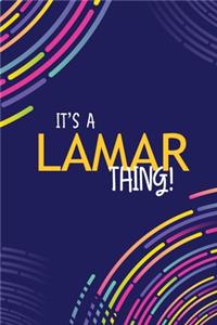 It's a Lamar Thing
