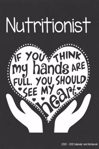 Nutritionist 2020-2021 Calendar and Notebook