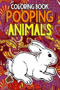 Pooping Animals Coloring Book