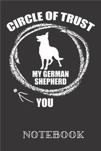 circle of trust, my german shepherd